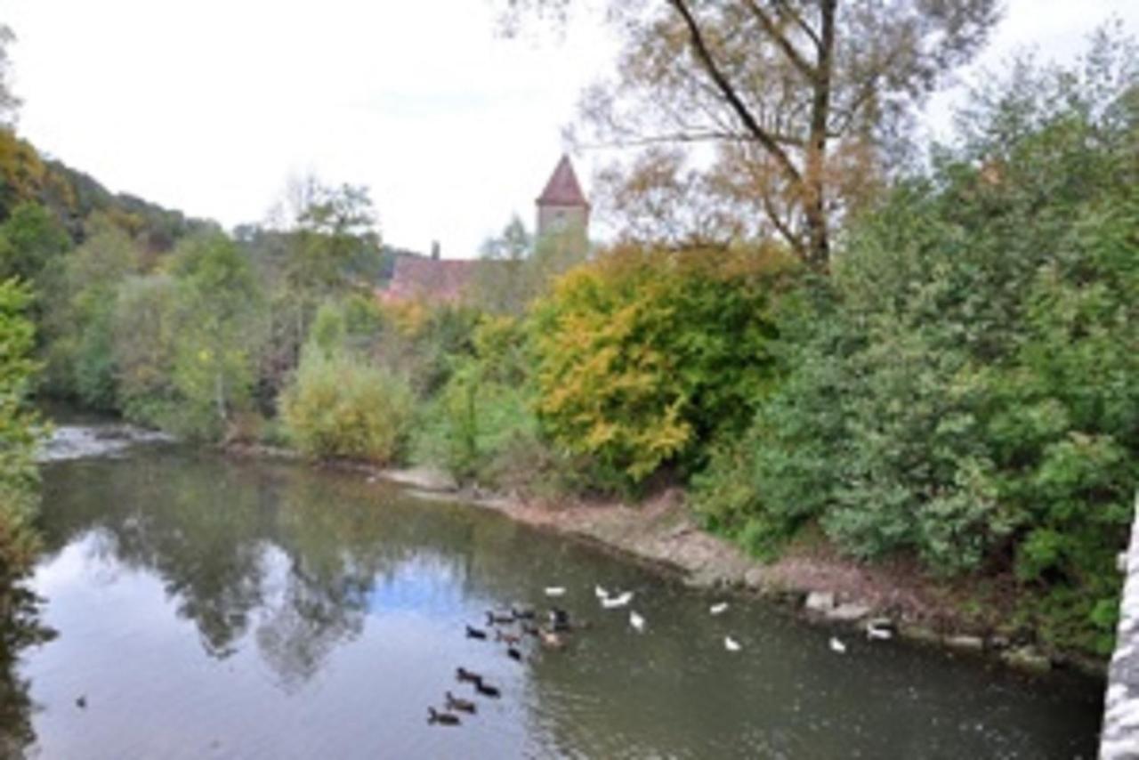 Gasthaus Tauberstube Rothenburg ob der Tauber Buitenkant foto