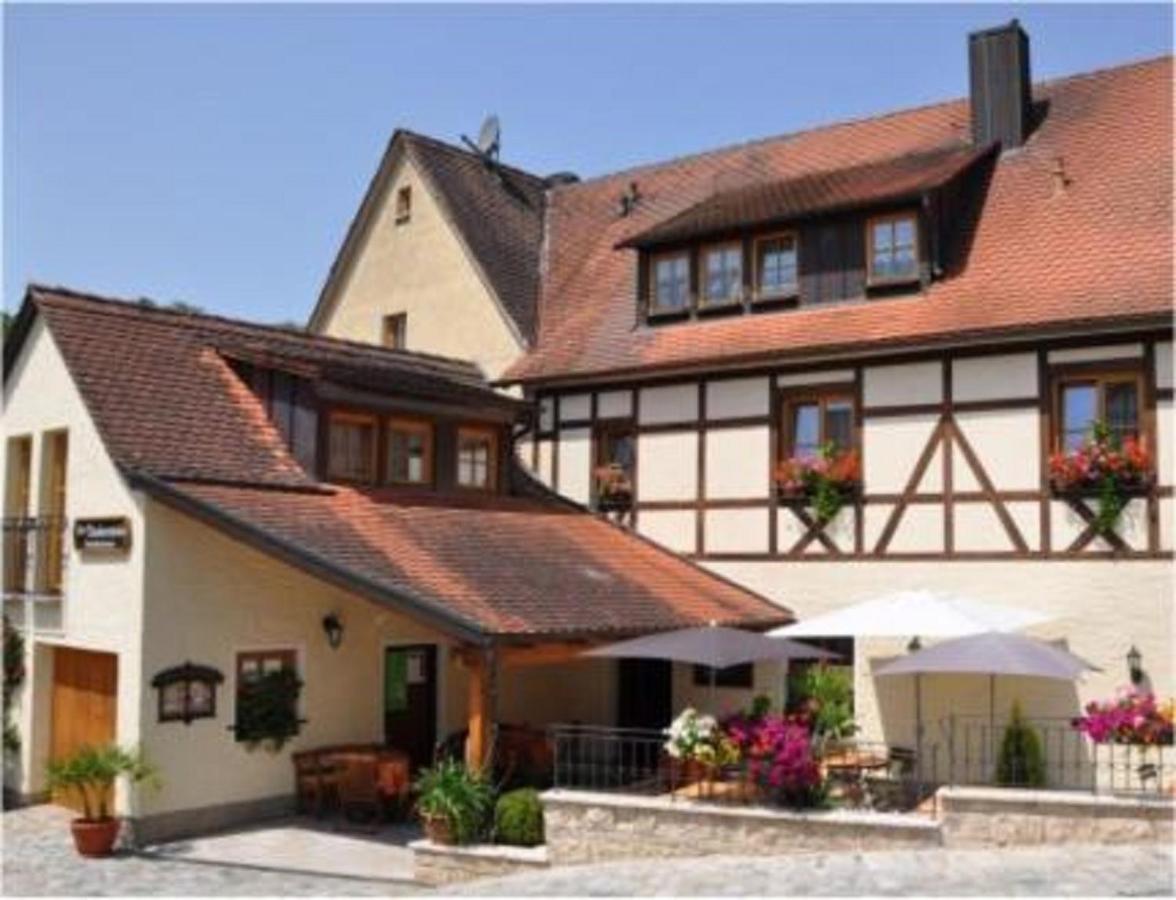 Gasthaus Tauberstube Rothenburg ob der Tauber Buitenkant foto